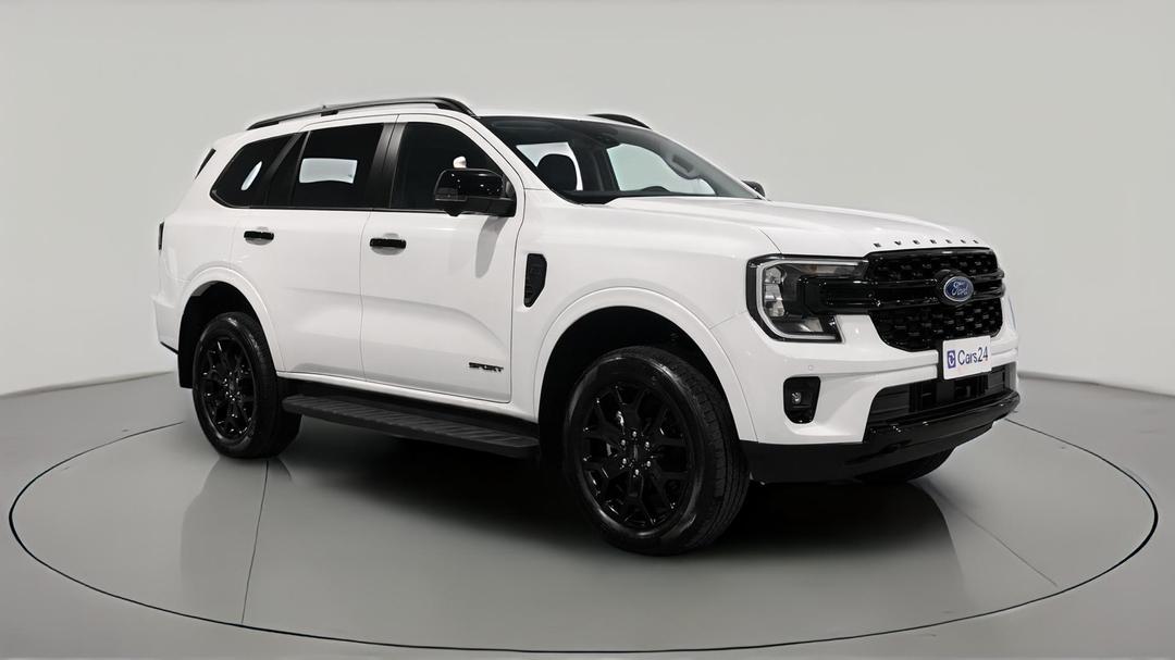 2024 Ford Everest Sport (4WD), Automatic, 34809 km, Right Front Diagonal (45- Degree) View