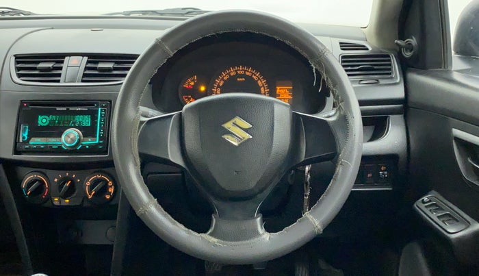2012 Maruti Swift LXI, Petrol, Manual, 34,682 km, Steering Wheel Close Up