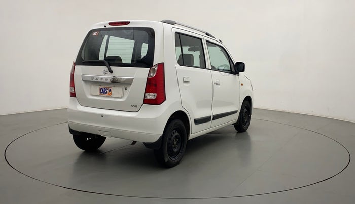 2017 Maruti Wagon R 1.0 VXI, Petrol, Manual, 74,622 km, Right Back Diagonal