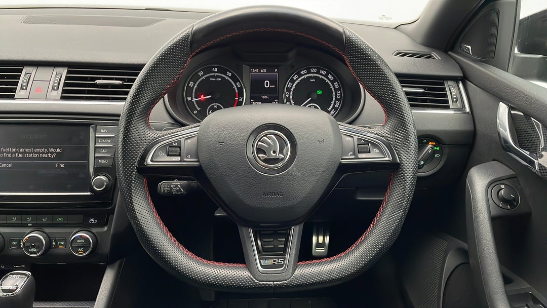 Steering Wheel Close-up