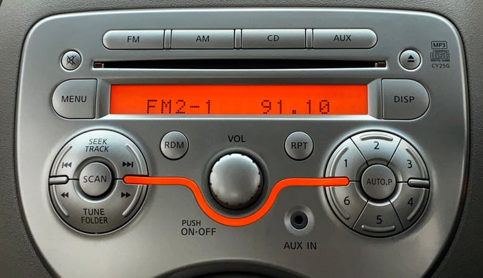 2010 Nissan Micra XV PETROL, Petrol, Manual, 13,118 km, Infotainment System