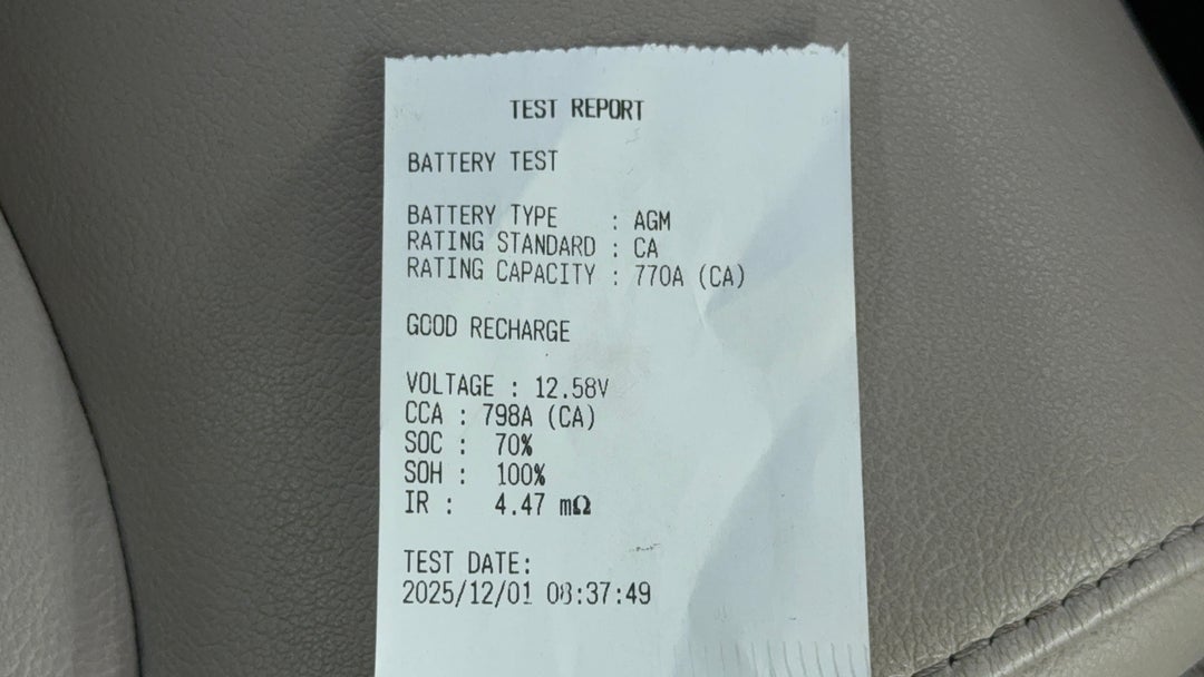 Car Battery Health