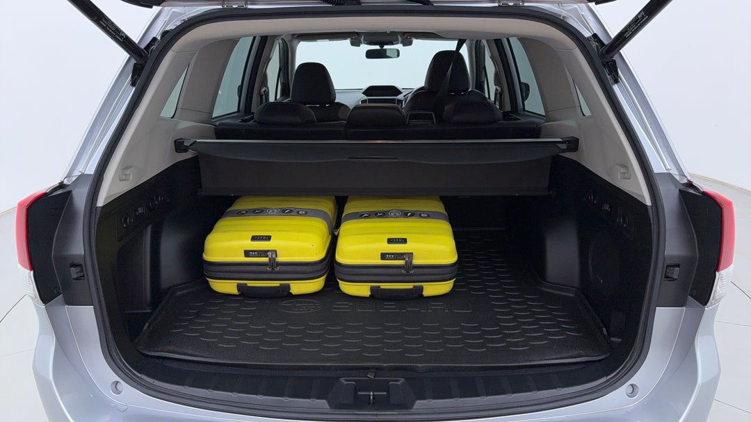 Boot Inside View with Luggage