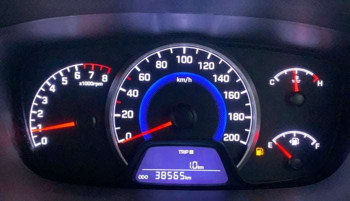 2018 Hyundai Grand i10 ASTA 1.2 KAPPA VTVT, Petrol, Manual, 38,564 km, Odometer Image