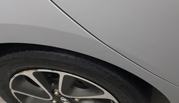2018 Hyundai Grand i10 ASTA 1.2 KAPPA VTVT, Petrol, Manual, 38,564 km, Right quarter panel - Minor scratches