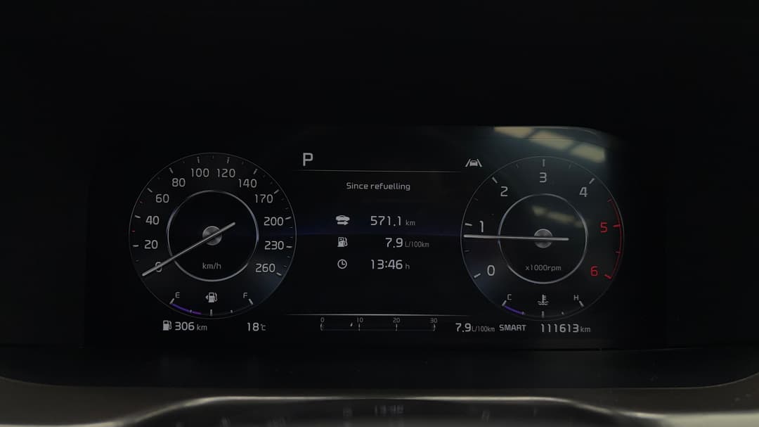 2020 Kia Sorento Gt-line 7 Seat, Automatic, 111613 km, Odometer View