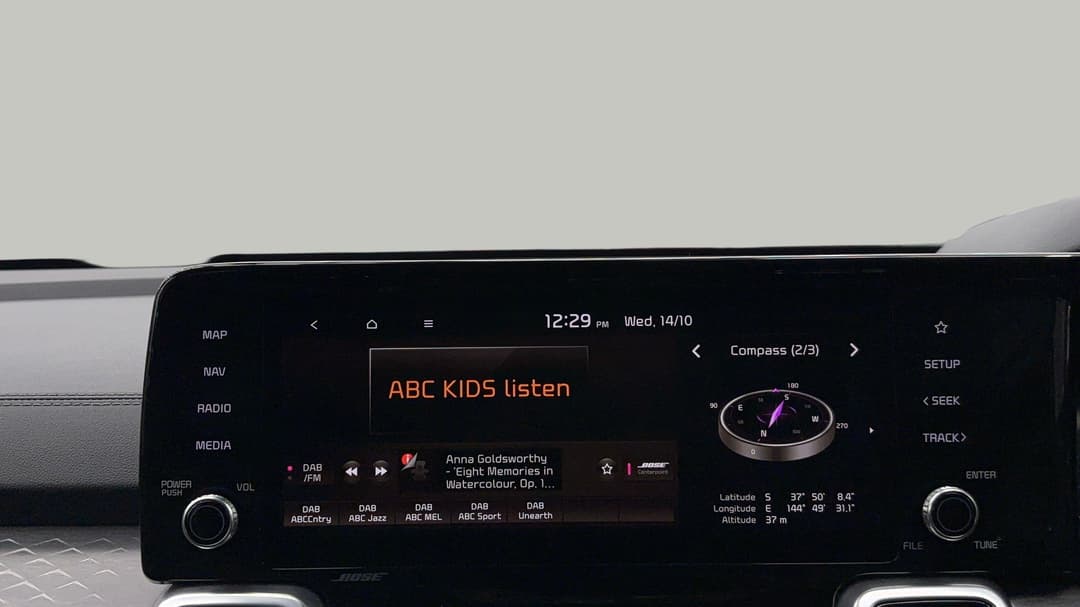 2020 Kia Sorento Gt-line 7 Seat, Automatic, 111613 km, Infotainment System
