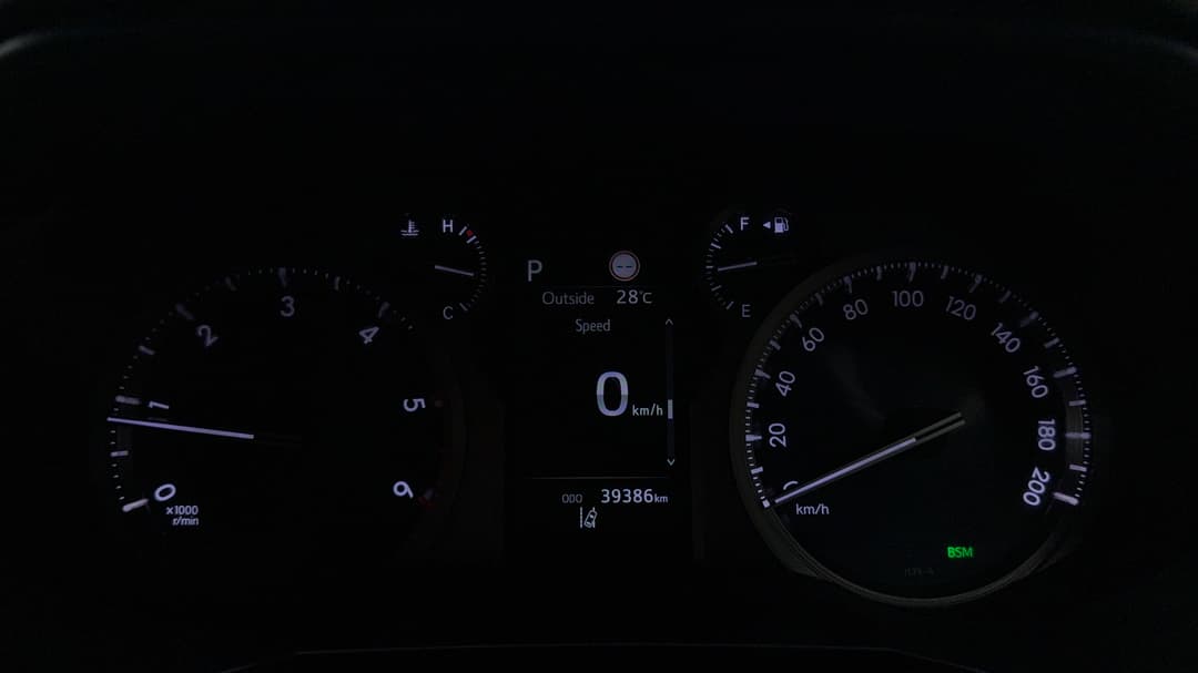 2022 Toyota Landcruiser Prado Gxl, Automatic, 39386 km, Odometer View