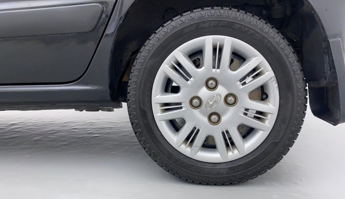 2010 Hyundai Santro Xing GLS, Petrol, Manual, 92,721 km, Left Rear Wheel