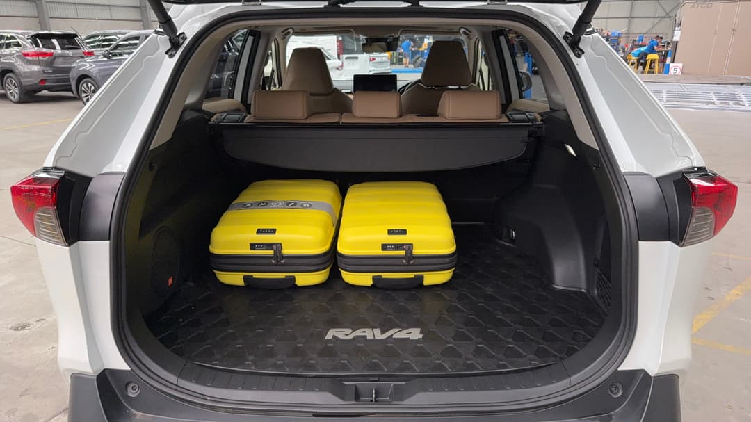 2024 Toyota RAV4 Cruiser (AWD) Hybrid, Automatic, 29409 km, Boot Inside View with Luggage