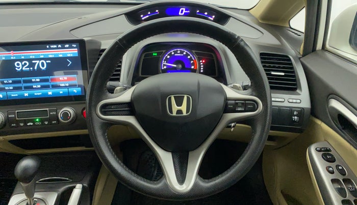 2011 Honda Civic 1.8L I-VTEC V AT SUNROOF, Petrol, Automatic, 25,968 km, Steering Wheel Close Up