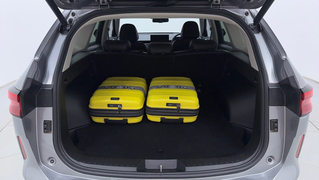 Boot Inside View with Luggage