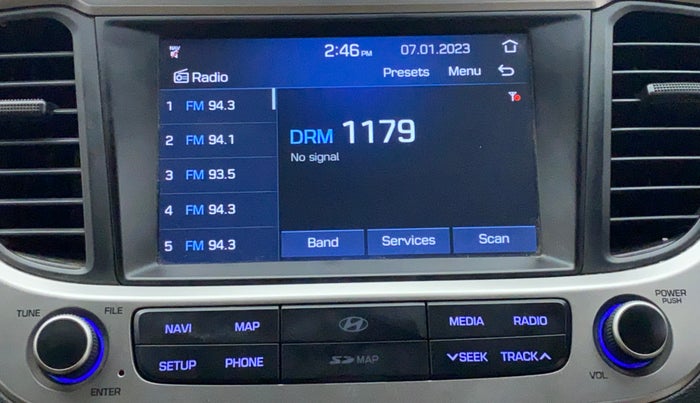 2019 Hyundai Verna 1.6 SX VTVT (O), Petrol, Manual, 32,226 km, Infotainment System