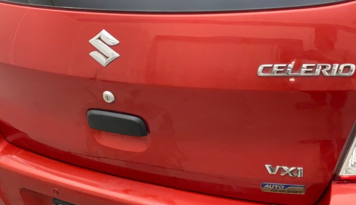 2017 Maruti Celerio VXI AMT, Petrol, Automatic, 80,369 km, Dicky (Boot door) - Minor scratches