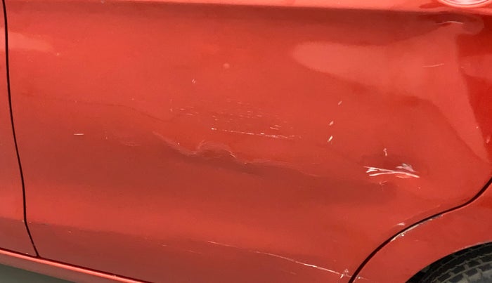 2017 Maruti Celerio VXI AMT, Petrol, Automatic, 80,369 km, Rear left door - Paint has faded