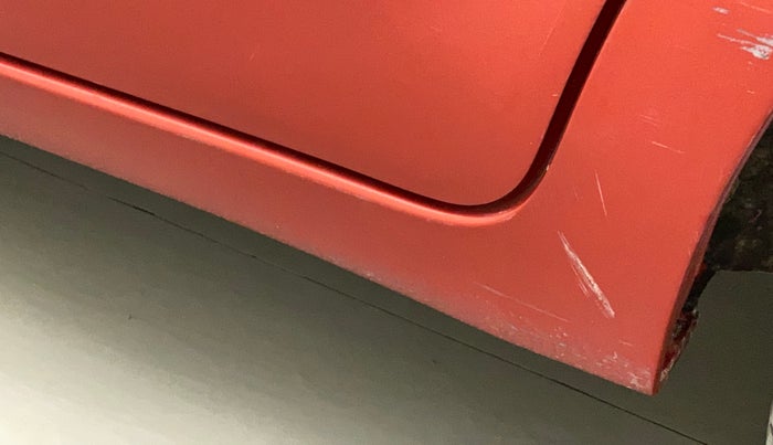 2017 Maruti Celerio VXI AMT, Petrol, Automatic, 80,369 km, Left running board - Minor scratches