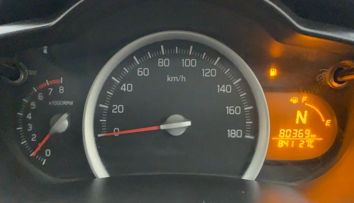 2017 Maruti Celerio VXI AMT, Petrol, Automatic, 80,369 km, Odometer Image