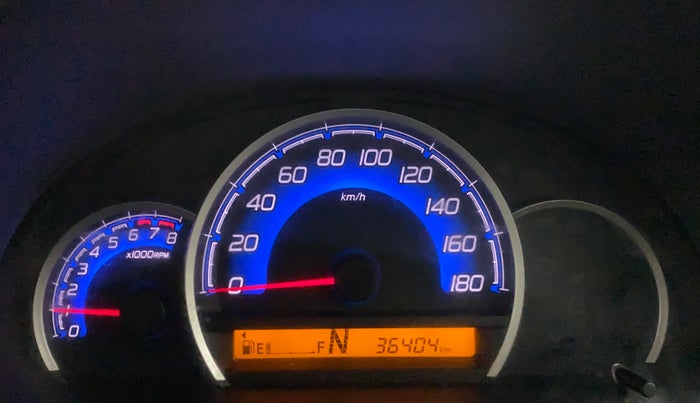 2017 Maruti Wagon R 1.0 VXI AMT, Petrol, Automatic, 36,404 km, Odometer Image