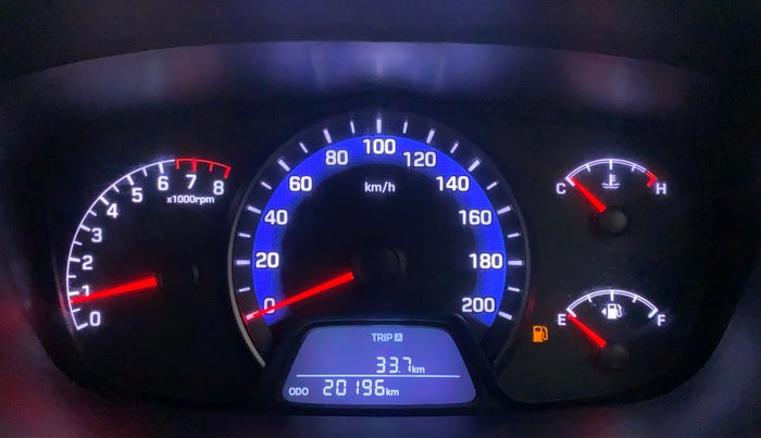 2014 Hyundai Xcent S (O) 1.2, Petrol, Manual, 20,179 km, Odometer Image