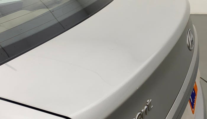 2014 Hyundai Xcent S (O) 1.2, Petrol, Manual, 20,179 km, Dicky (Boot door) - Slightly dented