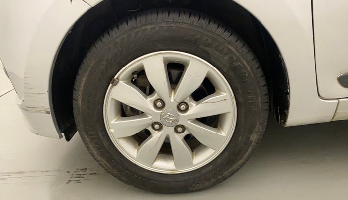 2014 Hyundai Xcent S (O) 1.2, Petrol, Manual, 20,179 km, Left Front Wheel