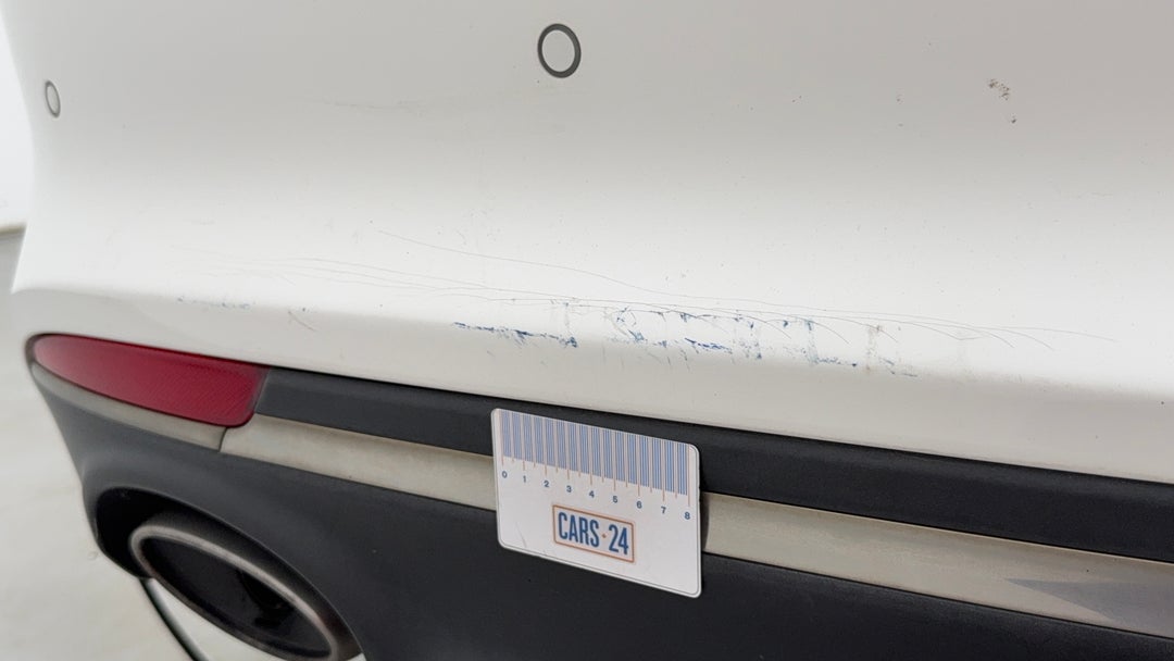 Bumper Rear Paint flaking