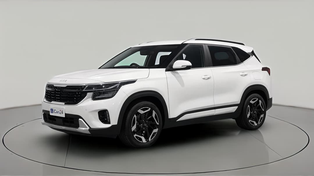 2025 Kia Seltos Gt-line (AWD) (sunroof), Automatic, 669 km, Left Front Diagonal (45- Degree) View
