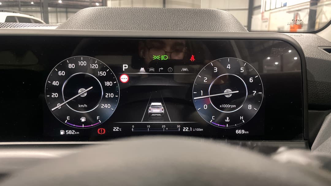 2025 Kia Seltos Gt-line (AWD) (sunroof), Automatic, 669 km, Odometer View