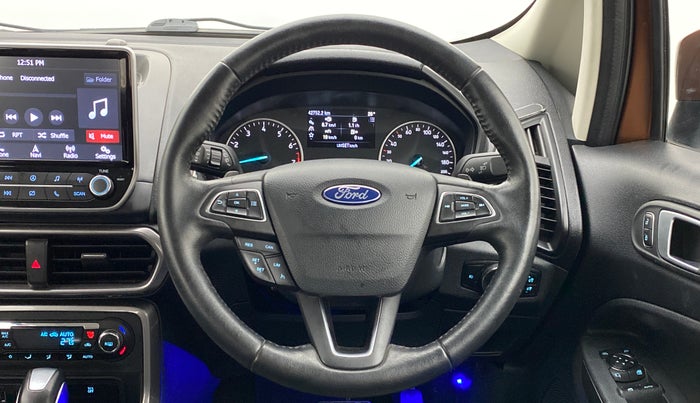 2019 Ford Ecosport 1.5 TITANIUM PLUS TI VCT AT, Petrol, Automatic, 42,815 km, Steering Wheel Close Up