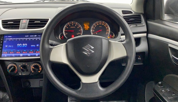 2015 Maruti Swift VXI D, Petrol, Manual, 38,475 km, Steering Wheel