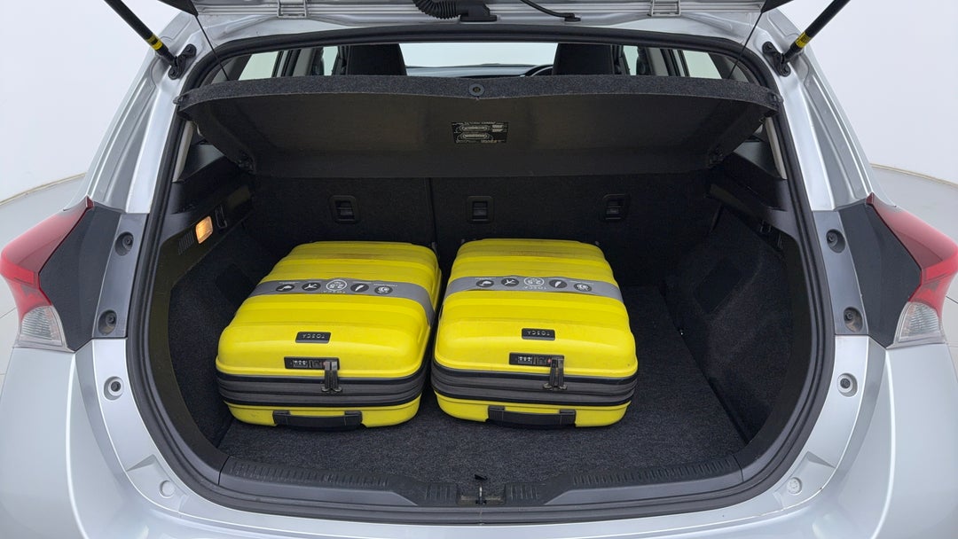 Boot Inside View with Luggage