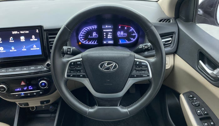 2020 Hyundai Verna SX (O) 1.5 CRDI, Diesel, Manual, 88,706 km, Steering Wheel Close Up