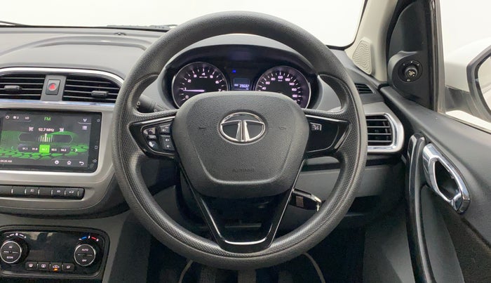 2018 Tata TIGOR XZ PLUS PETROL, Petrol, Manual, 39,682 km, Steering Wheel Close Up