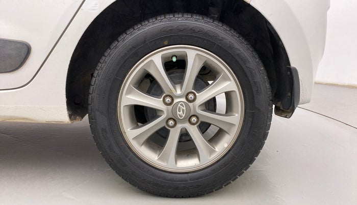2015 Hyundai Grand i10 ASTA (O) 1.2 KAPPA VTVT, Petrol, Manual, 89,959 km, Left Rear Wheel