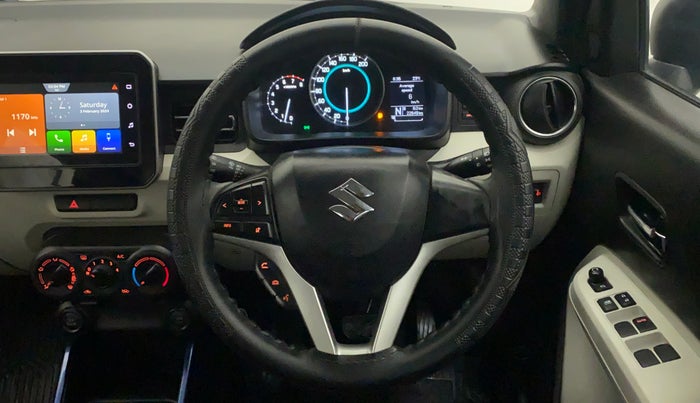 2022 Maruti IGNIS ZETA 1.2 AMT, Petrol, Automatic, 22,649 km, Steering Wheel Close Up