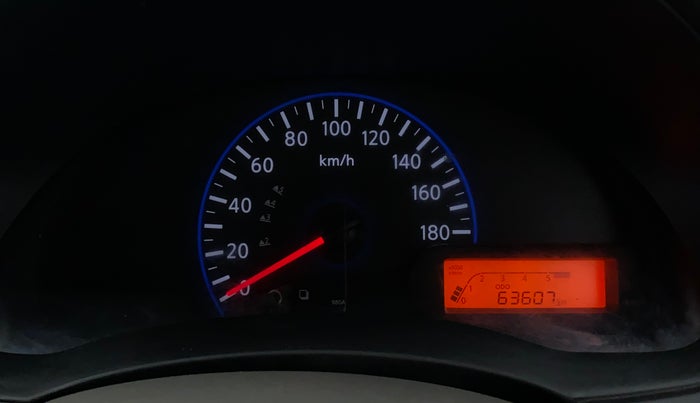 2014 Datsun Go T, Petrol, Manual, 63,789 km, Odometer Image