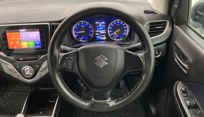 2019 Maruti Baleno ALPHA PETROL 1.2, Petrol, Manual, 73,566 km, Steering Wheel Close Up