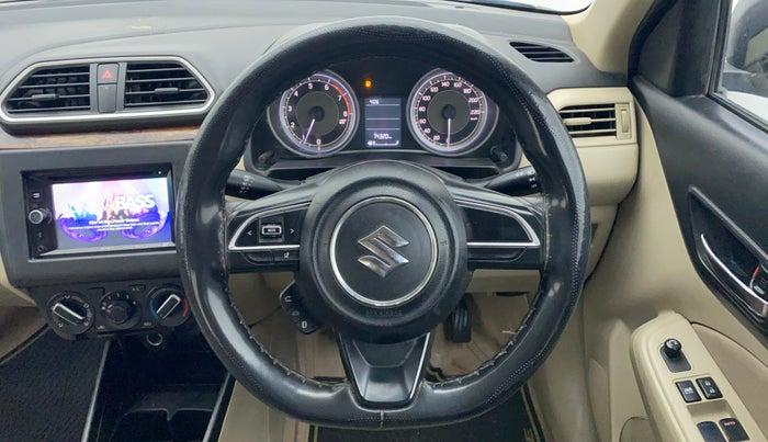 2018 Maruti Dzire VXI, Petrol, Manual, 74,628 km, Steering Wheel Close Up