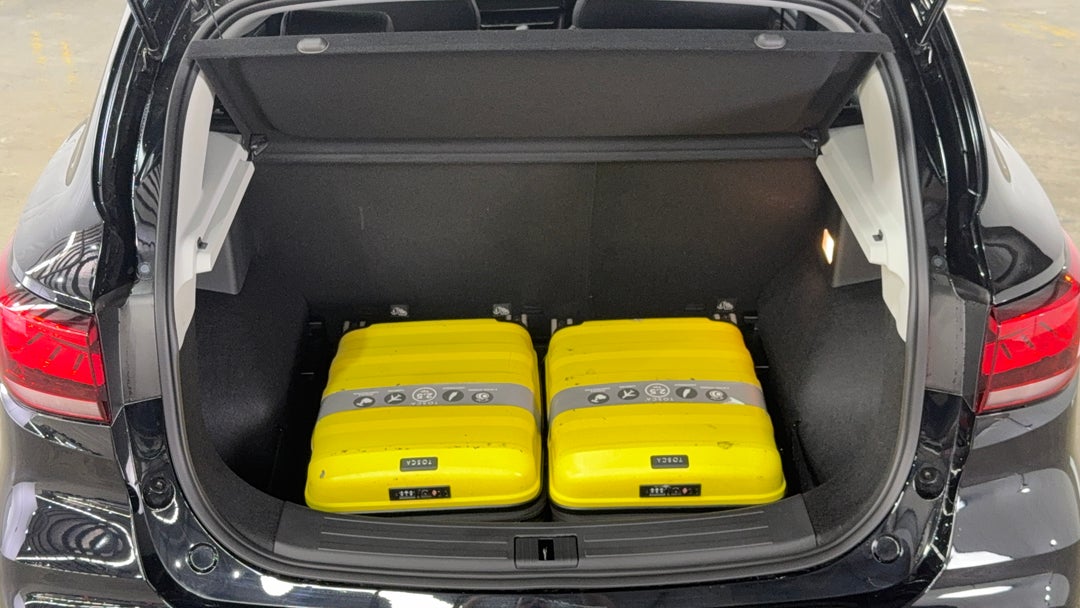 Boot Inside View with Luggage