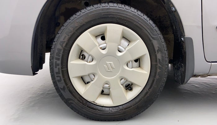 2015 Maruti Wagon R 1.0 LXI, Petrol, Manual, 19,890 km, Left Front Wheel