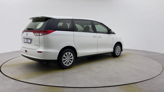 TOYOTA PREVIA-Right Back Diagonal (45- Degree) View