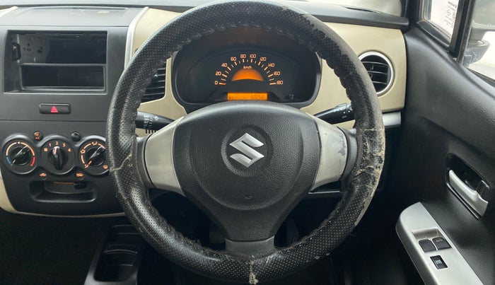 2018 Maruti Wagon R 1.0 LXI CNG, CNG, Manual, 50,257 km, Steering Wheel Close Up