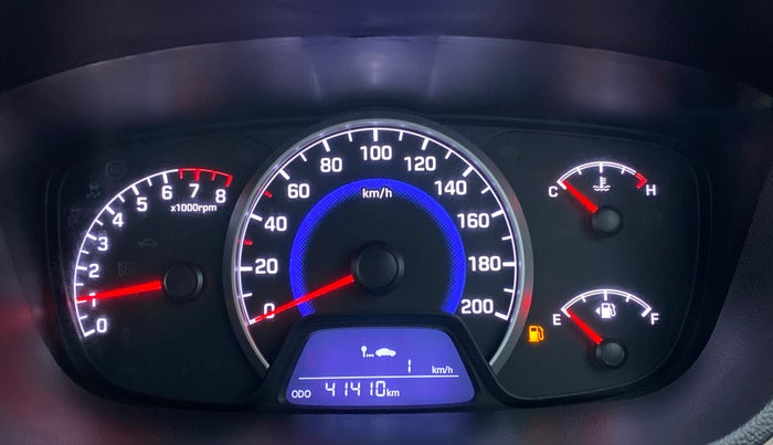 2017 Hyundai Grand i10 Sportz(O) 1.2 MT, Petrol, Manual, 41,492 km, Odometer Image