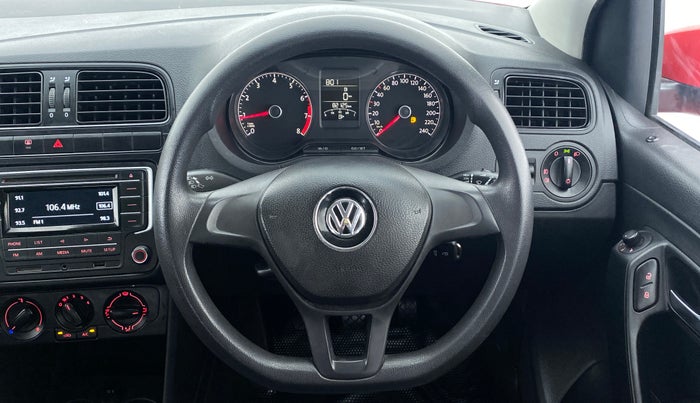 2017 Volkswagen Polo COMFORTLINE 1.2L PETROL, Petrol, Manual, 82,317 km, Steering Wheel Close Up
