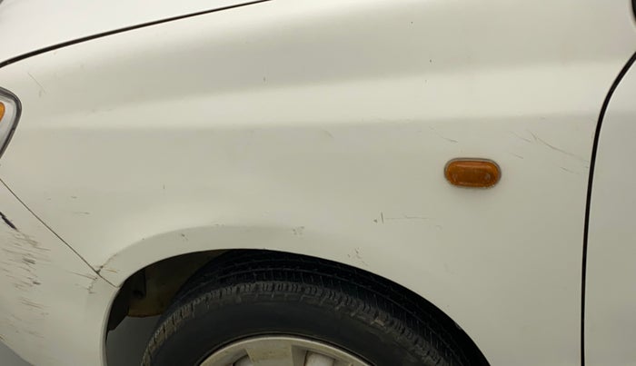 2013 Maruti Alto K10 LXI, Petrol, Manual, 30,711 km, Left fender - Minor scratches