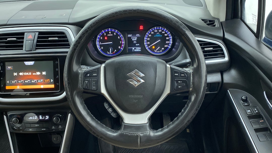 Steering Wheel Close Up