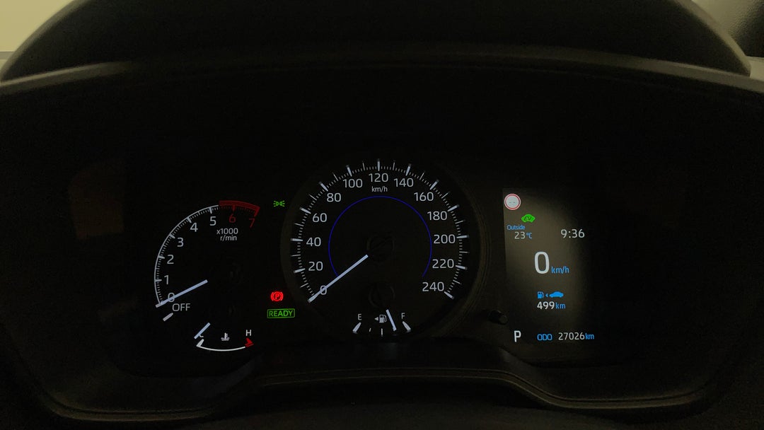 2021 Toyota Corolla Ascent Sport Hybrid, Automatic, 27026 km, Odometer View