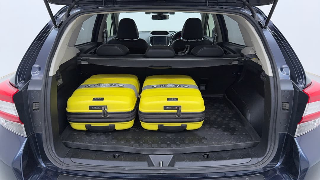 Boot Inside View with Luggage