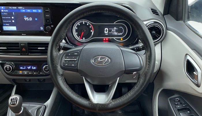 2019 Hyundai GRAND I10 NIOS SPORTZ 1.2 KAPPA VTVT, Petrol, Manual, 11,153 km, Steering Wheel Close Up
