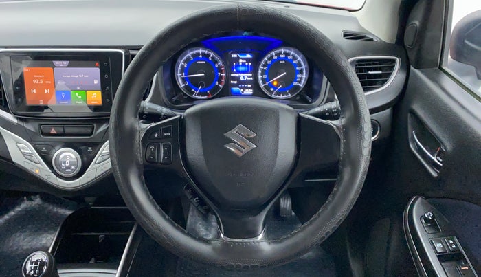 2019 Maruti Baleno ZETA 1.2 K12, Petrol, Manual, 11,939 km, Steering Wheel Close Up